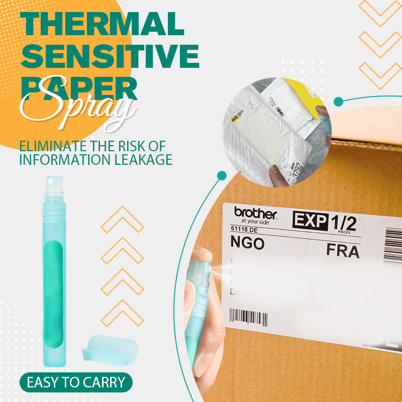 🔥New Hot Selling🔥Thermal Sensitive Paper Spray(The more you buy, the higher the discount)