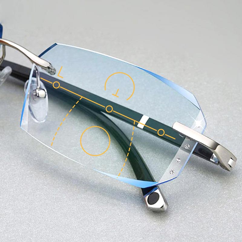 🔥New Sapphire High Hardness Anti-Blue Dual-Use Reading Glasses✨(The more you buy, the higher the discount)