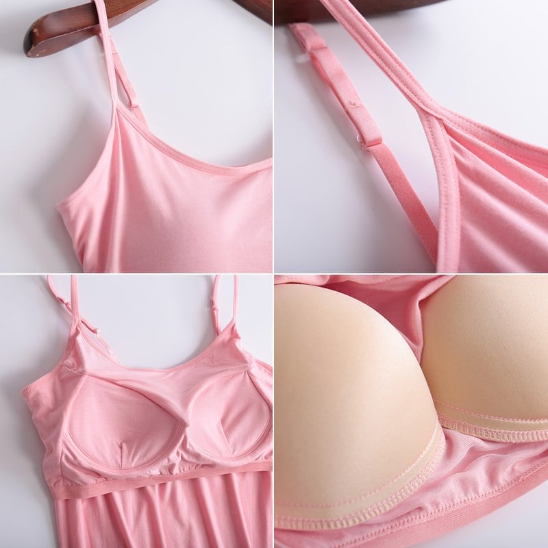 🔥Summer Sale - Tank With Built-In Bra