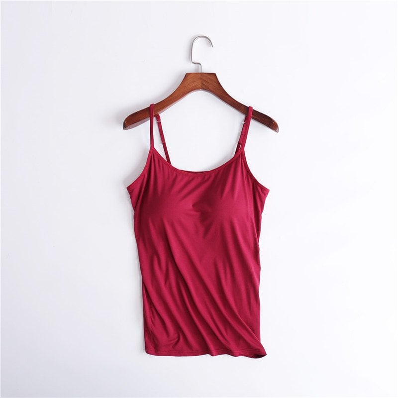 🔥Summer Sale - Tank With Built-In Bra