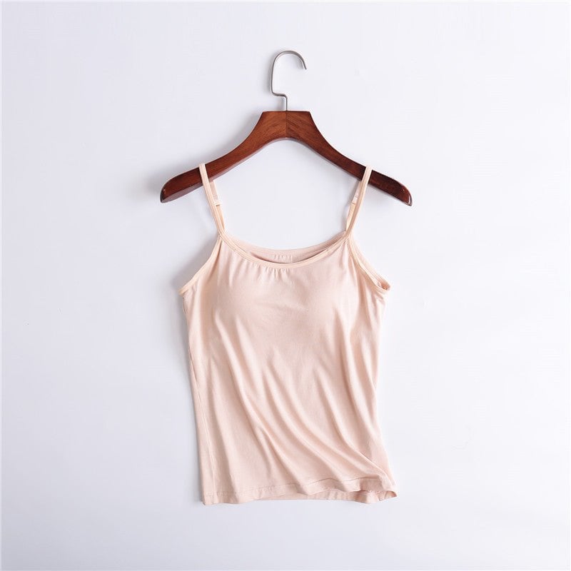 🔥Summer Sale - Tank With Built-In Bra