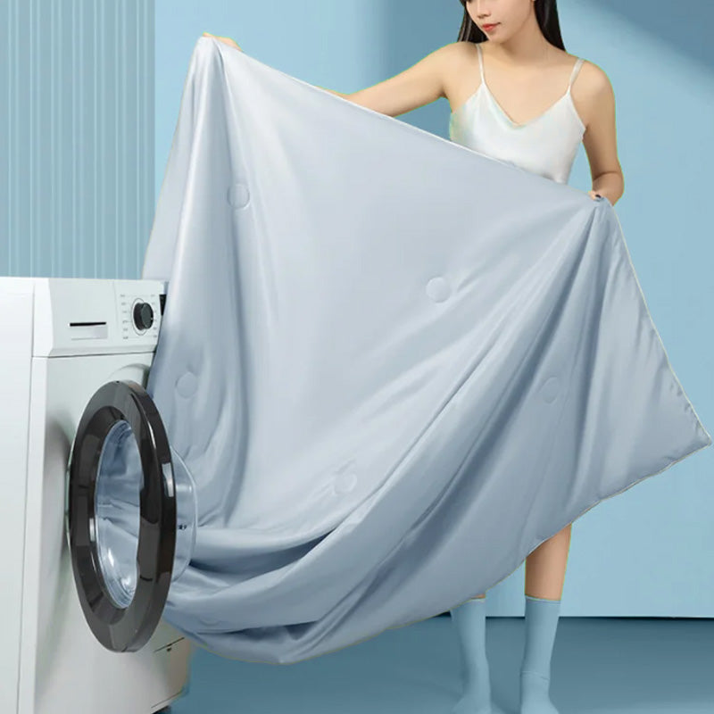 Get Ready For Summer🛏️ Summer Simple Ice Silk Quilt❄️