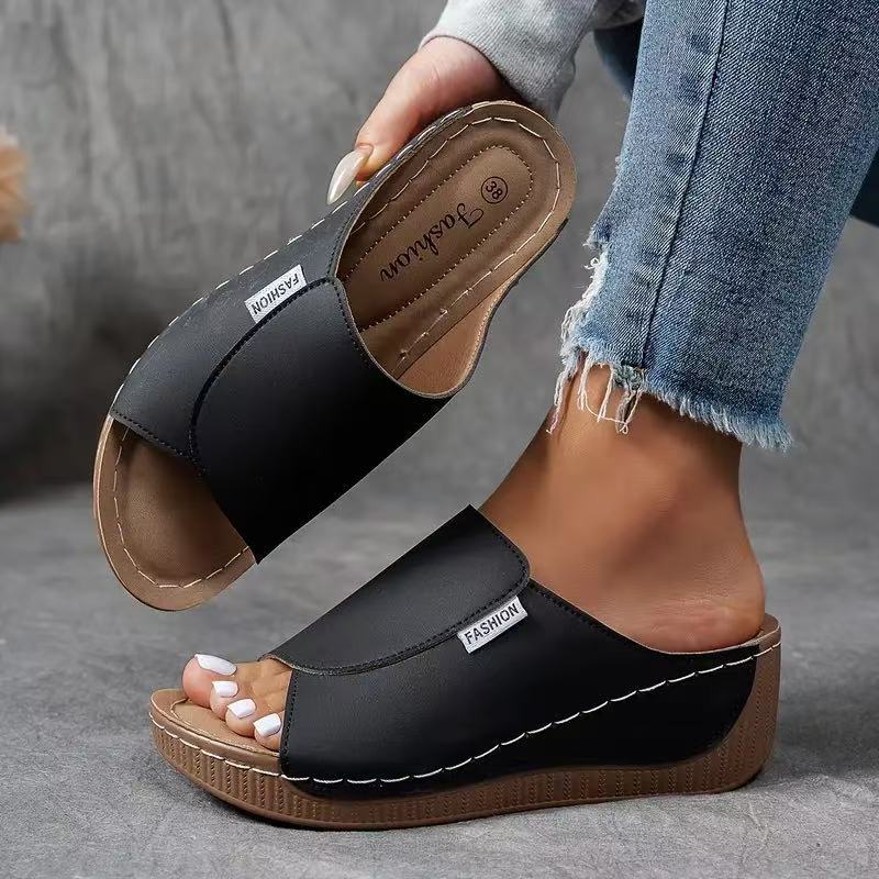 🔥New Hot Selling🔥 2025 Women's Casual Wedge Sandals(The more you buy, the higher the discount)