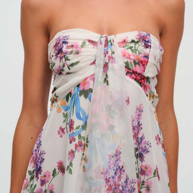 💗Limited Time Half Price Offer💗Women's Sexy Elegant Strapless A-Line Dress(The more you buy, the higher the discount)