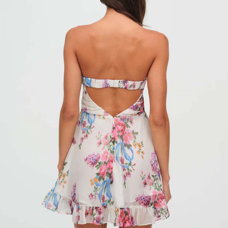 💗Limited Time Half Price Offer💗Women's Sexy Elegant Strapless A-Line Dress(The more you buy, the higher the discount)