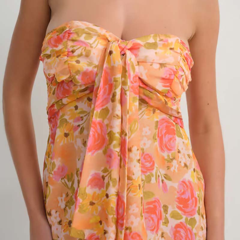 💗Limited Time Half Price Offer💗Women's Sexy Elegant Strapless A-Line Dress(The more you buy, the higher the discount)