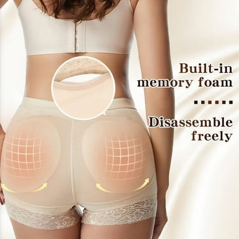 💗Limited Time Half Price Offer💗Women's Butt Lifting Padded Lace Underwear(The more you buy, the higher the discount)