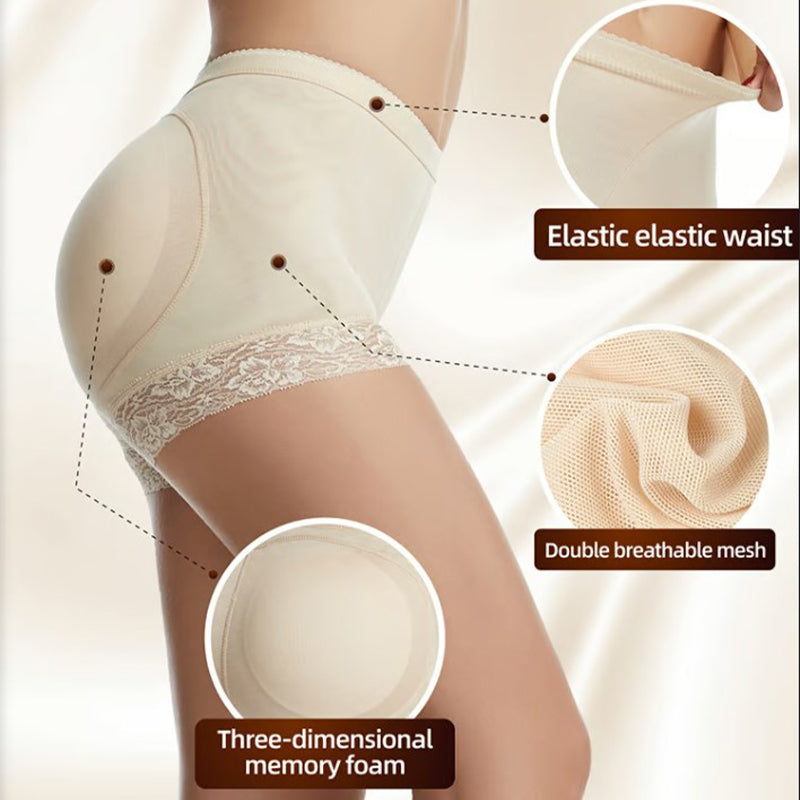 💗Limited Time Half Price Offer💗Women's Butt Lifting Padded Lace Underwear(The more you buy, the higher the discount)