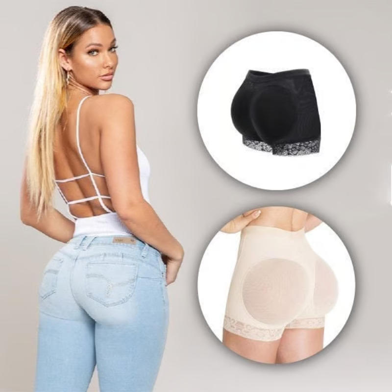 💗Limited Time Half Price Offer💗Women's Butt Lifting Padded Lace Underwear(The more you buy, the higher the discount)