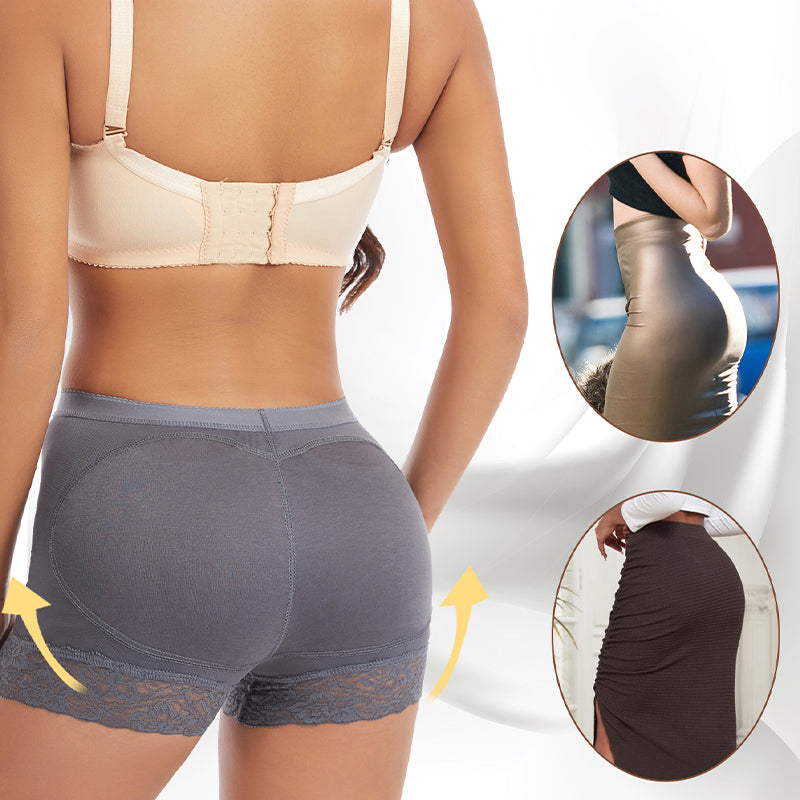 💗Limited Time Half Price Offer💗Women's Butt Lifting Padded Lace Underwear(The more you buy, the higher the discount)