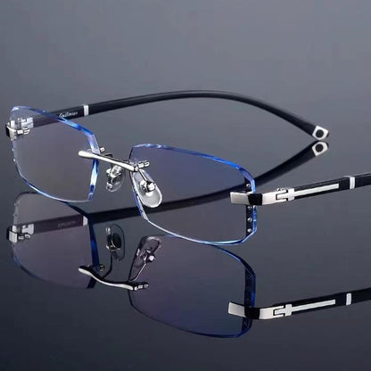 🔥New Sapphire High Hardness Anti-Blue Dual-Use Reading Glasses✨（The more you buy, the higher the discount）