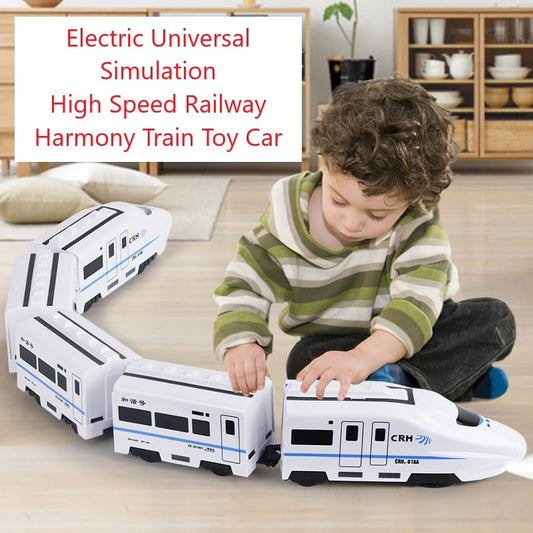 🎁Electric Universal Simulation High Speed Railway Harmony Train Toy🎁