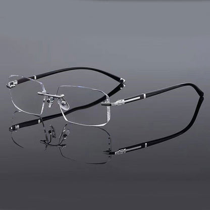 🔥New Sapphire High Hardness Anti-Blue Dual-Use Reading Glasses✨（The more you buy, the higher the discount）