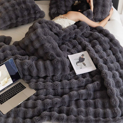 Flannel Warm Thick Blanket