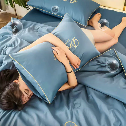 Get Ready For Summer🛏️ Summer Simple Ice Silk Quilt❄️