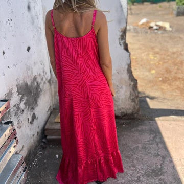 💗Limited Time Half Price Offer🌸Women's Printed Spaghetti Strap Maxi Dress🌸（The more you buy, the higher the discount）