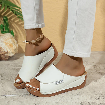 🔥New Hot Selling🔥 2025 Women's Casual Wedge Sandals（The more you buy, the higher the discount）