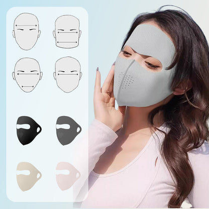 ⏳ Limited time 50% off! 💥Full Face Breathable Sun Protection Mask（The more you buy, the higher the discount）